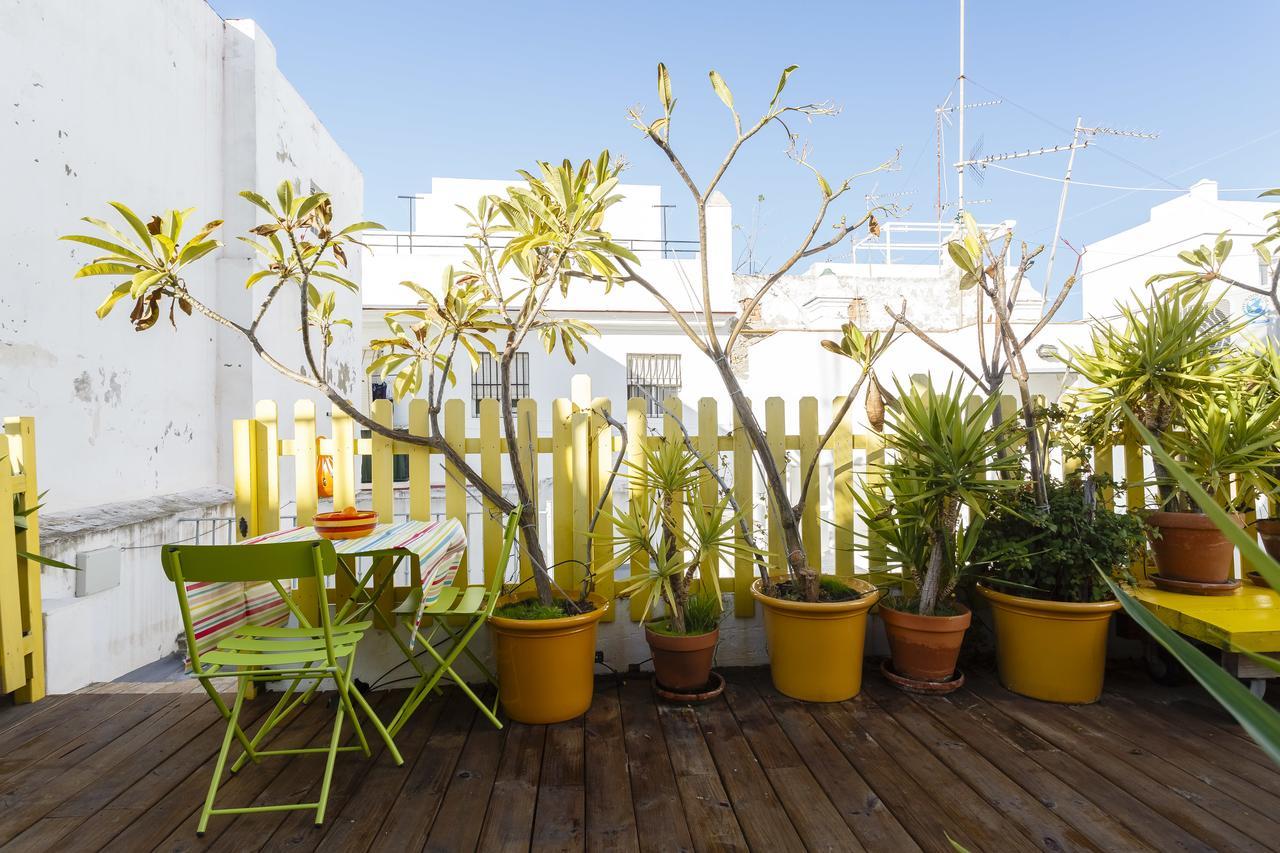 Ferienwohnung Atico El Bohemio Flamenco Cádiz Exterior foto