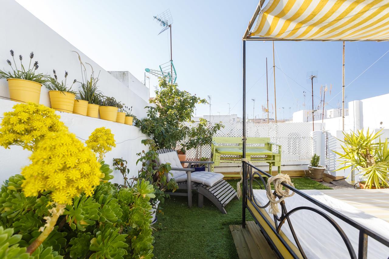Ferienwohnung Atico El Bohemio Flamenco Cádiz Exterior foto